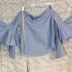 Endless Rose crop top off the shoulder Medium